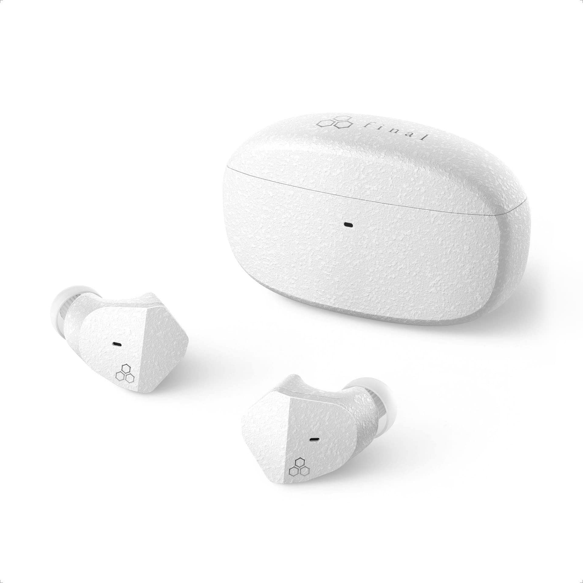 final フルワイヤレスイヤホンZE3000 ホワイト Final [VGP2022 Gold Award] ZE3000 Wireless Headphones In Ear